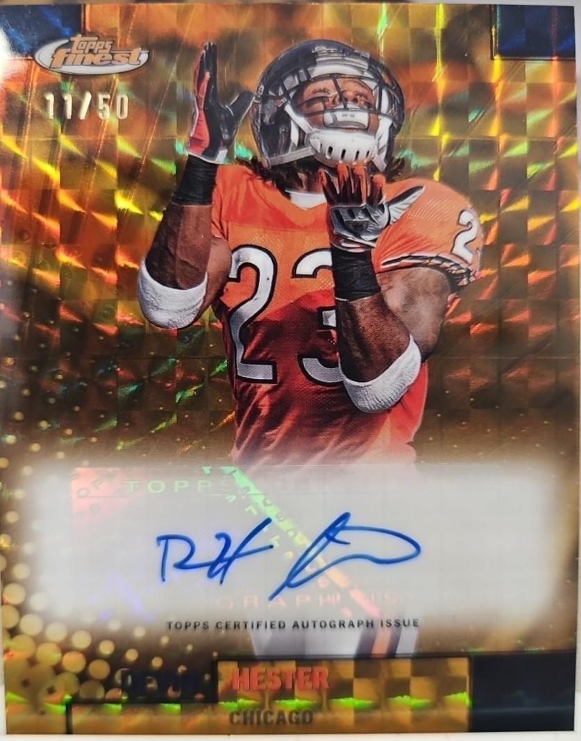 Devin Hester [Gold Refractor] #FBA-DHE Prices | 2024 Topps Finest