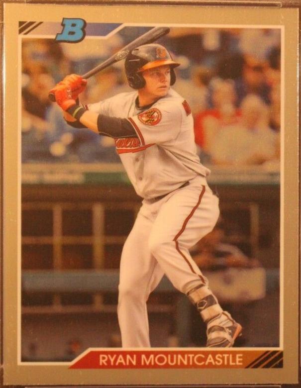 Ryan Mountcastle #MNT 2020 Bowman Heritage Chrome Prospects Baseball