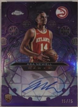 Asa Newell [Refractor Purple] #CHR-ASA