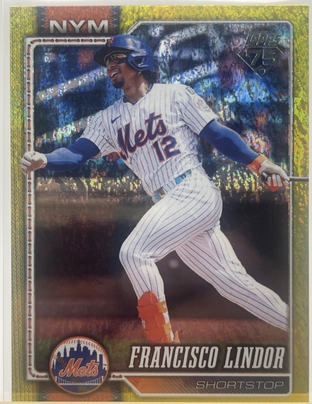 Francisco Lindor [Printing Plate] (2026 Topps)