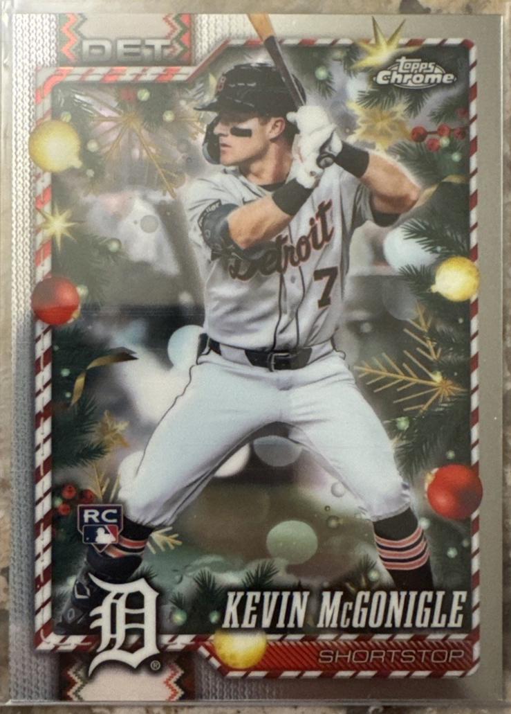 Kevin McGonigle [Chrome] #HC183 Prices | 2026 Topps Holiday | Baseball ...