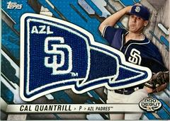 Cal Quantrill #PP-CQ Baseball Cards 2017 Topps Pro Debut Pennant Patch Prices