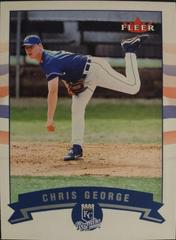 Chris George #70 Baseball Cards 2002 Fleer Prices
