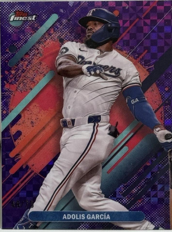 Adolis Garcia [Purple Checkerboard Refractor] #285