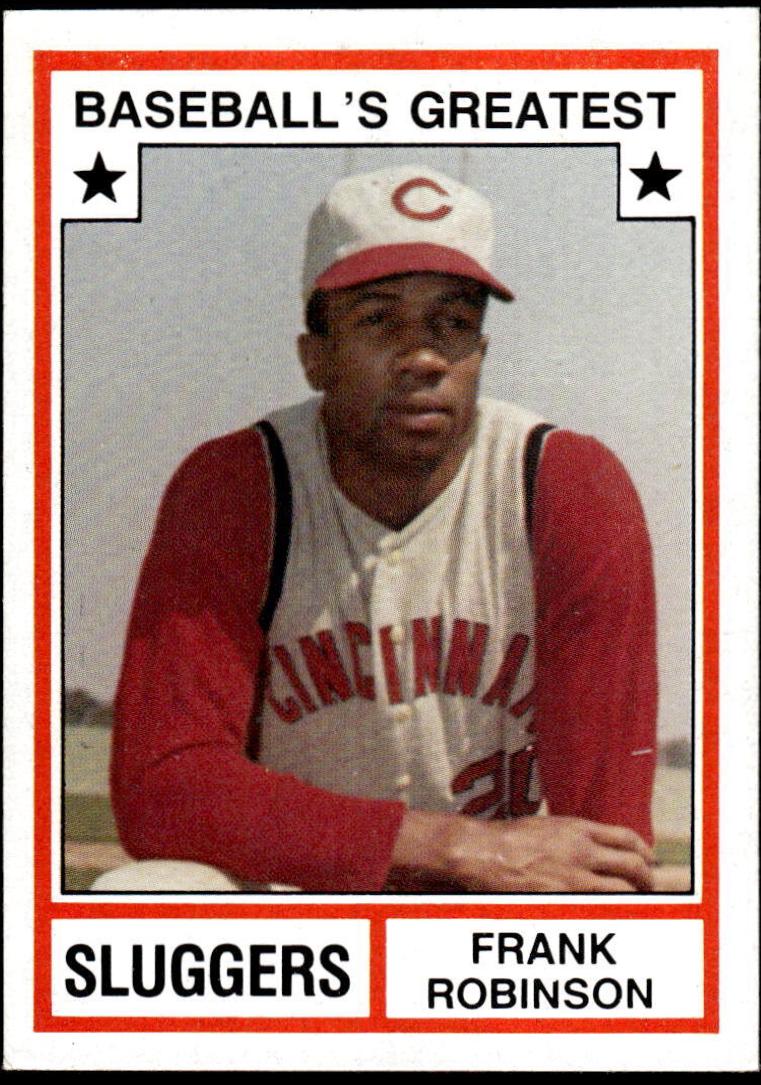 Frank Robinson #12 1982 Tcma Greatest Sluggers Baseball