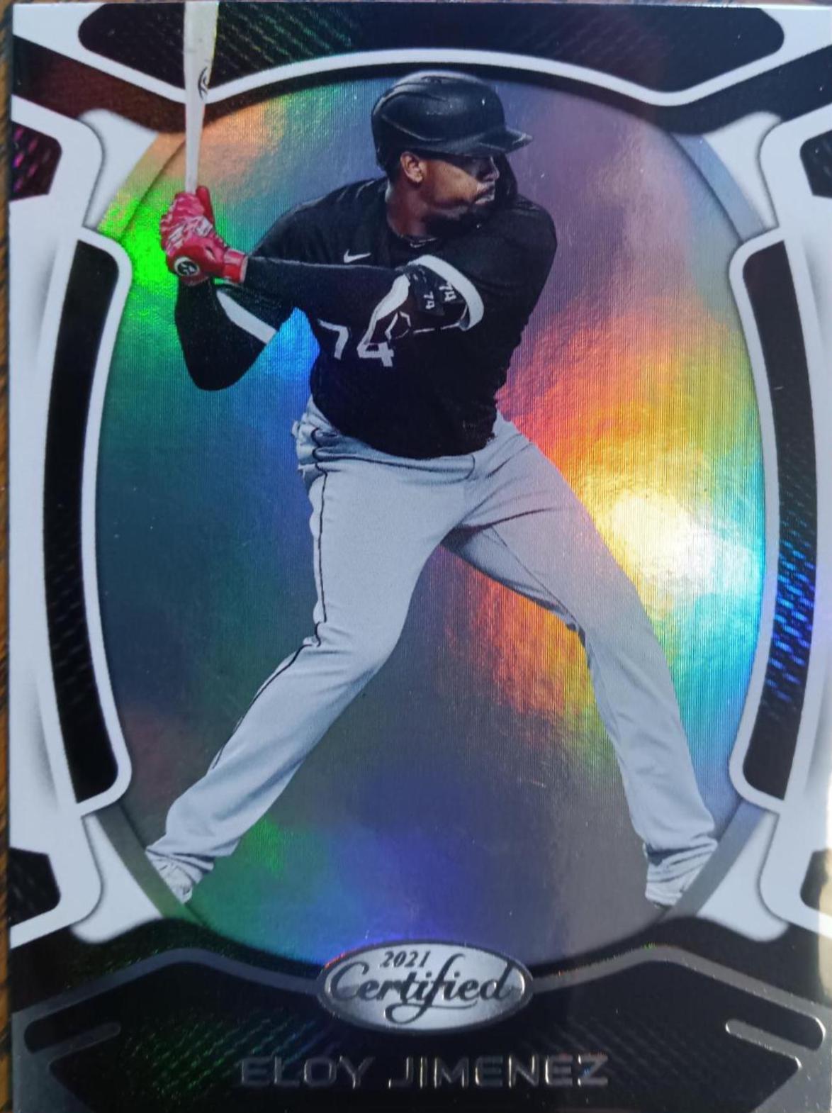 Eloy Jimenez #4 Baseball Cards 2021 Panini Chronicles Certified