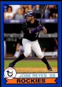 Jose Reyes [Blue Border] #114