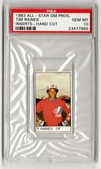 Tim Raines Baseball Cards 1983 All Star Game Program Inserts Hand Cut Prices