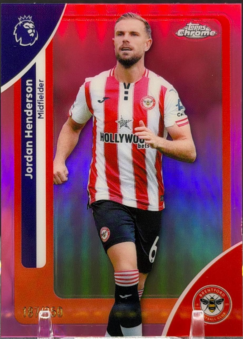 Jordan Henderson [Pink Refractor] #39