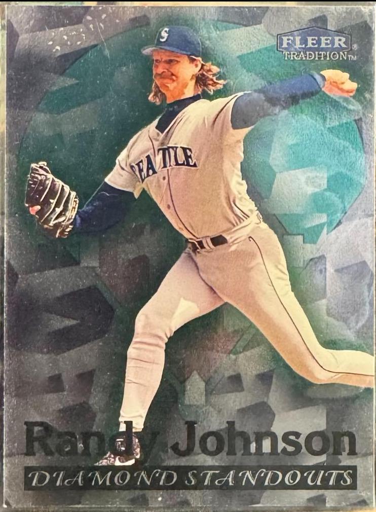 Randy Johnson #10 Baseball Cards 1998 Fleer Diamond Standouts