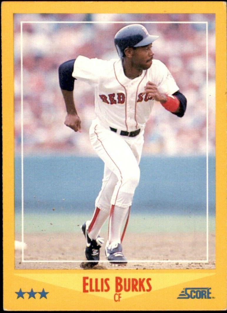 Ellis Burks #472 Baseball Cards 1988 Score
