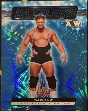 Wardlow #DZ-15 Wrestling Cards 2024 Upper Deck AEW Dazzlers Blue