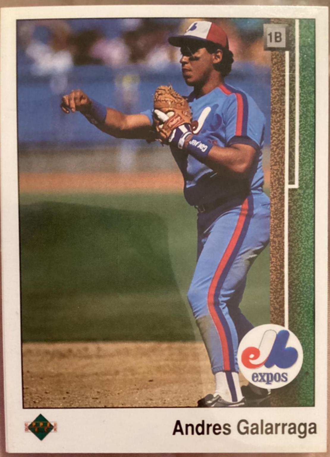 Andres Galarraga #115 1989 Upper Deck Baseball