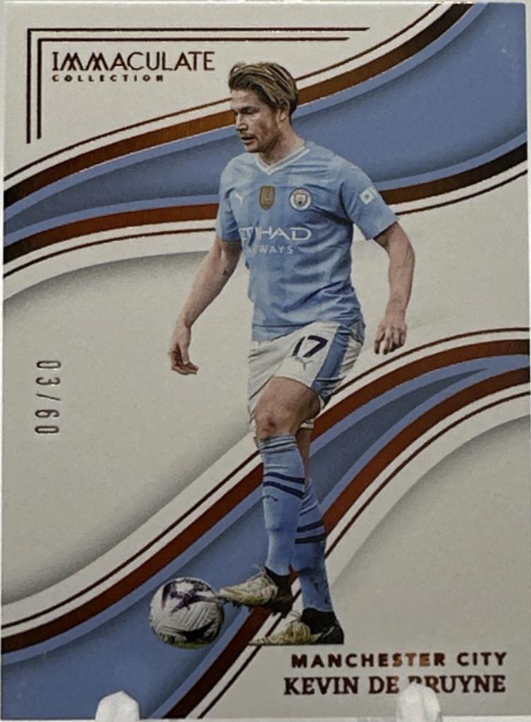 Kevin De Bruyne #194 Soccer Cards 2023 Panini Immaculate