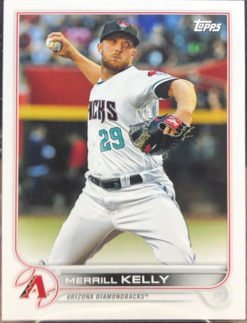 Merrill Kelly #ARI-6 Baseball Cards 2022 Topps Team Set