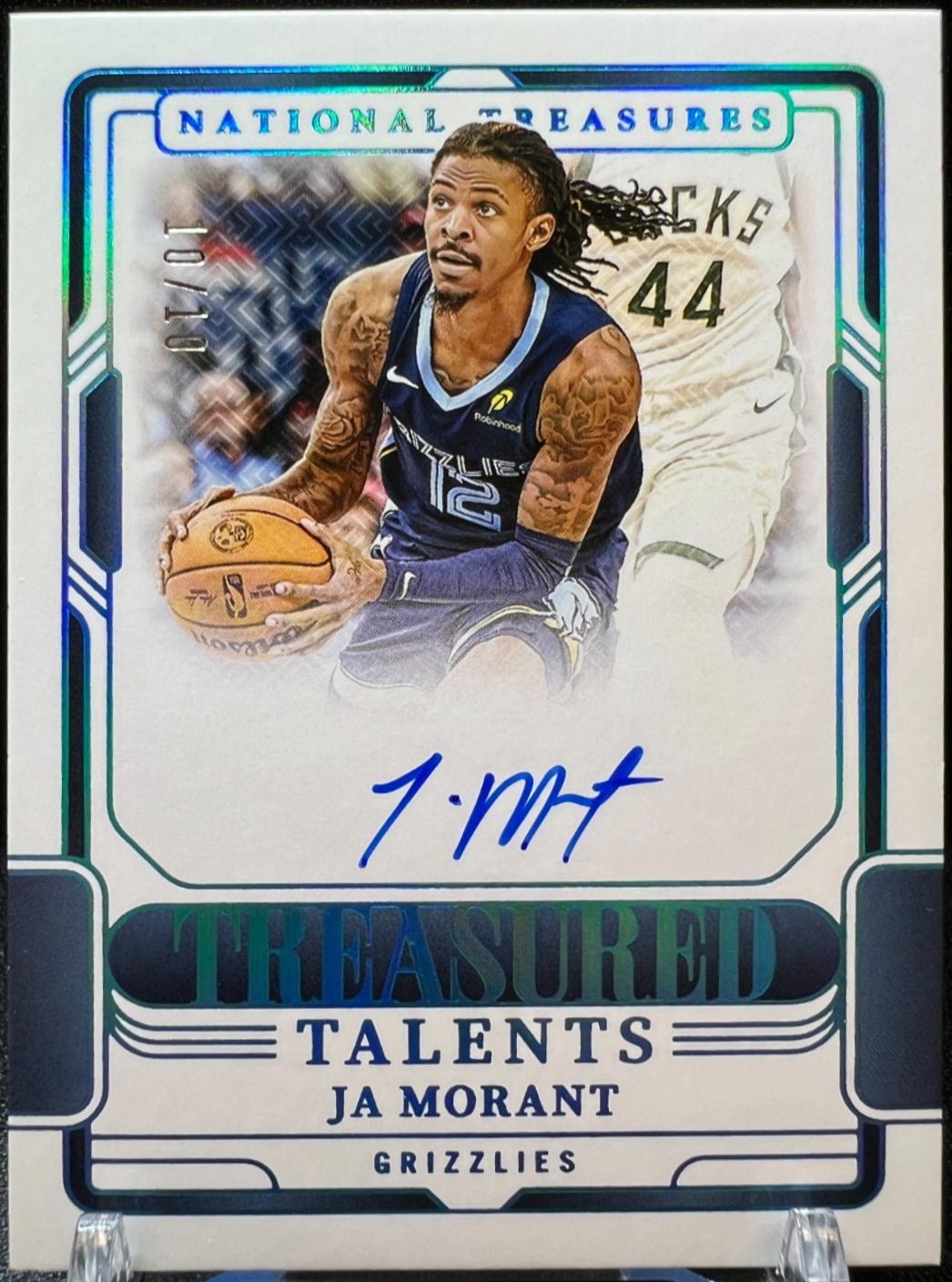 Ja Morant #2 Prices | 2024 Panini National Treasures Treasured
