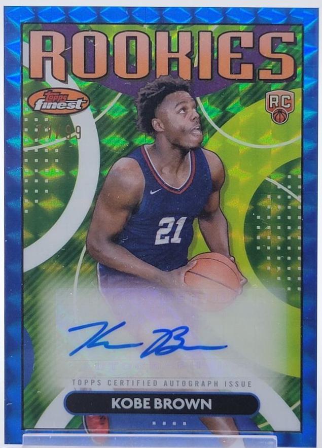 Kobe Brown [Blue Geometric Refractor] #RFA-KB