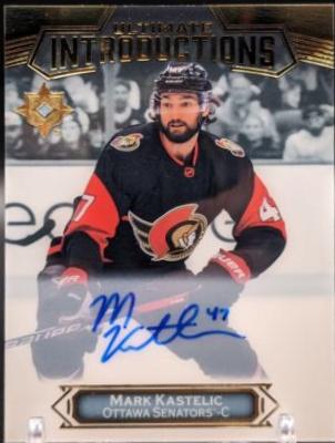Mark Kastelic #UI-36 2022-23 Upper Deck Ultimate Collection Hockey Ultimate Introductions
