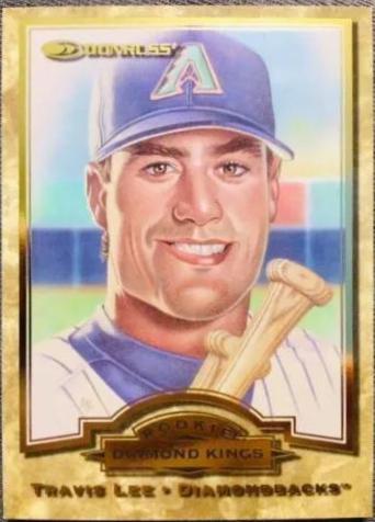 Travis Lee #1 Baseball Cards 1998 Donruss Rookie Diamond Kings