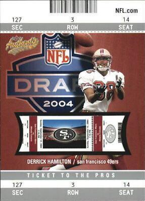Derrick Hamilton #129 2004 Fleer Authentix Football
