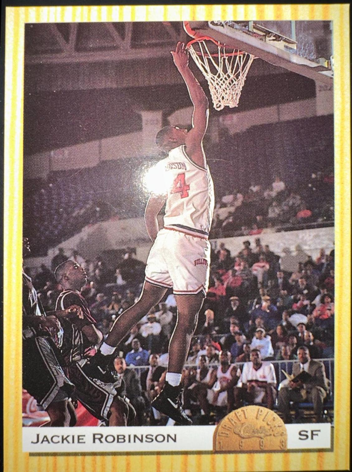 Jackie Robinson #63 1993 Classic Draft Picks Basketball