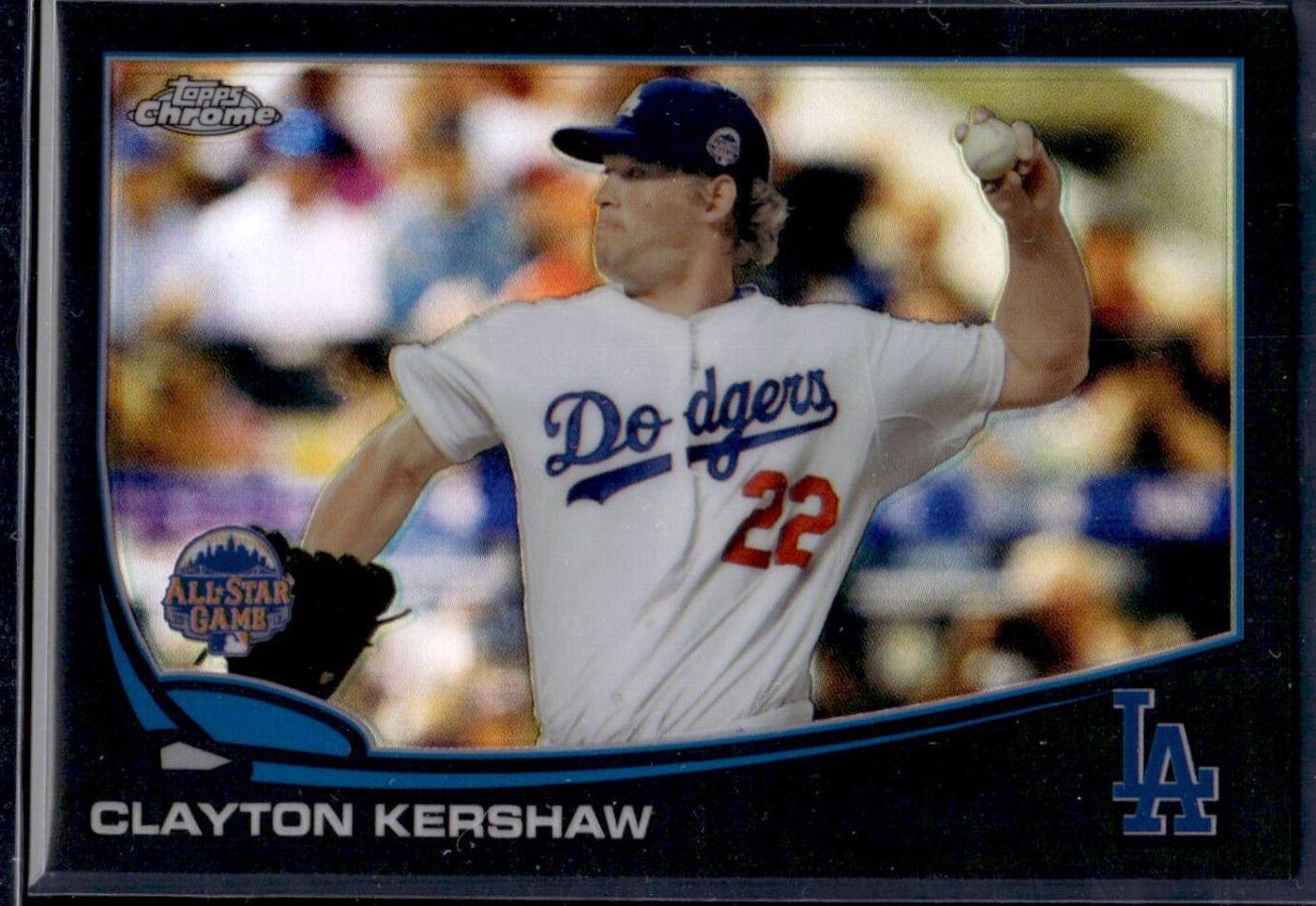 Clayton Kershaw [Black Refractor] #MB-8