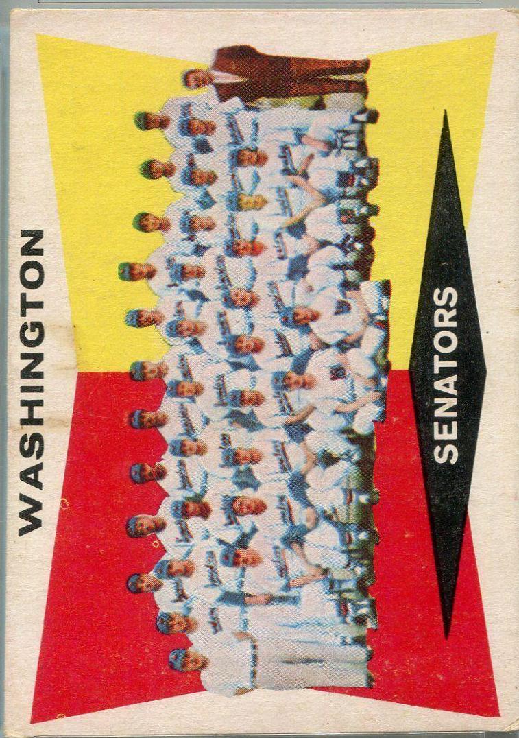 Senators Team #43 Baseball Cards 1960 Venezuela Topps