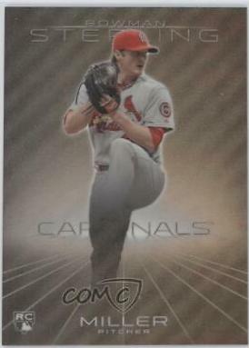 Shelby Miller #3 Baseball Cards 2013 Bowman Sterling