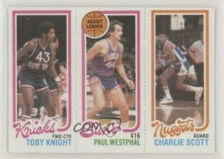 Toby Knight / Paul Westphal / Charlie Scott #77 / 168 / 188
