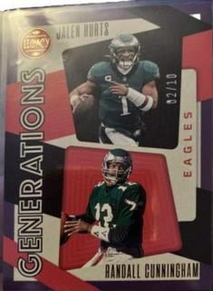Jalen Hurts, Randall Cunningham