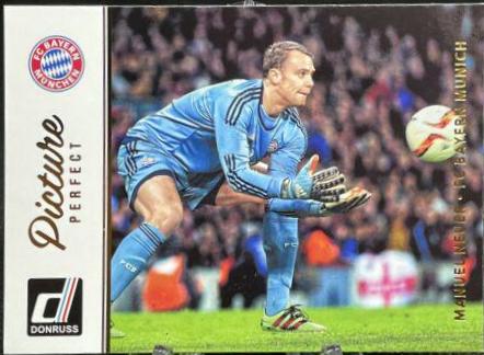 Manuel Neuer #4 Soccer Cards 2016 Panini Donruss Picture Perfect
