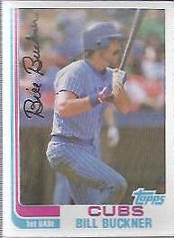 Bill Buckner #760 1982 Topps Baseball