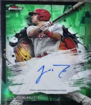 J.T. Realmuto [Green Refractor] #FA-JRE
