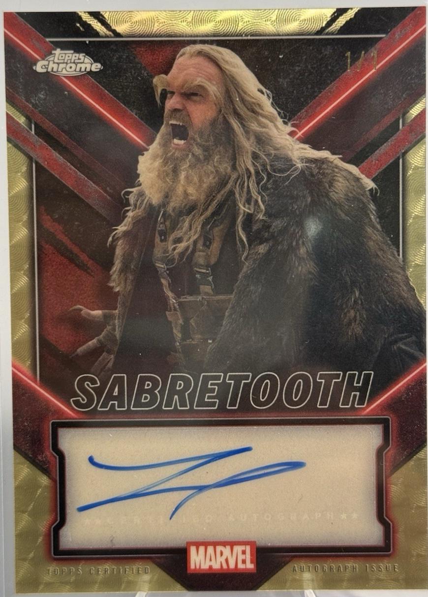 Tyler Mane (Sabretooth) [Superfractor] #TC-TM Prices | Marvel 2025