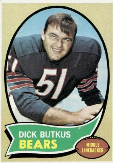 Dick Butkus #190 Cover Art