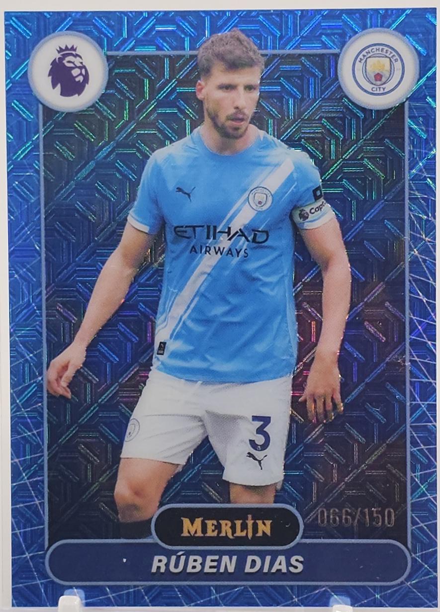 Ruben Dias #130 2026 Topps Merlin Premier League