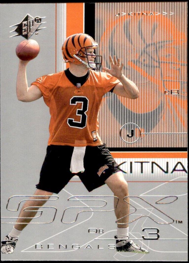 Jon Kitna #18 Football Cards 2001 Spx