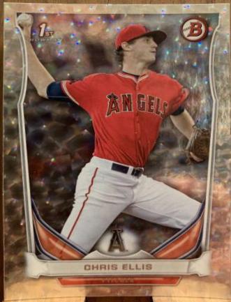 Chris Ellis #DP67 2014 Bowman Draft Picks Baseball