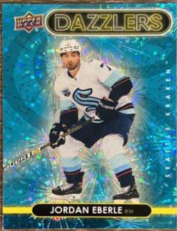 Jordan Eberle #DZ-89 2021 Upper Deck Dazzlers Hockey