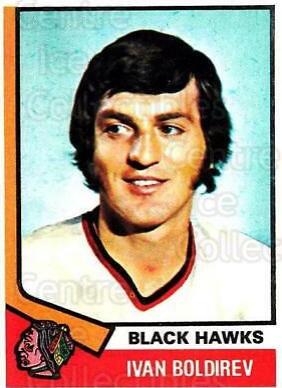 Ivan Boldirev #16 Hockey Cards 1974 Topps