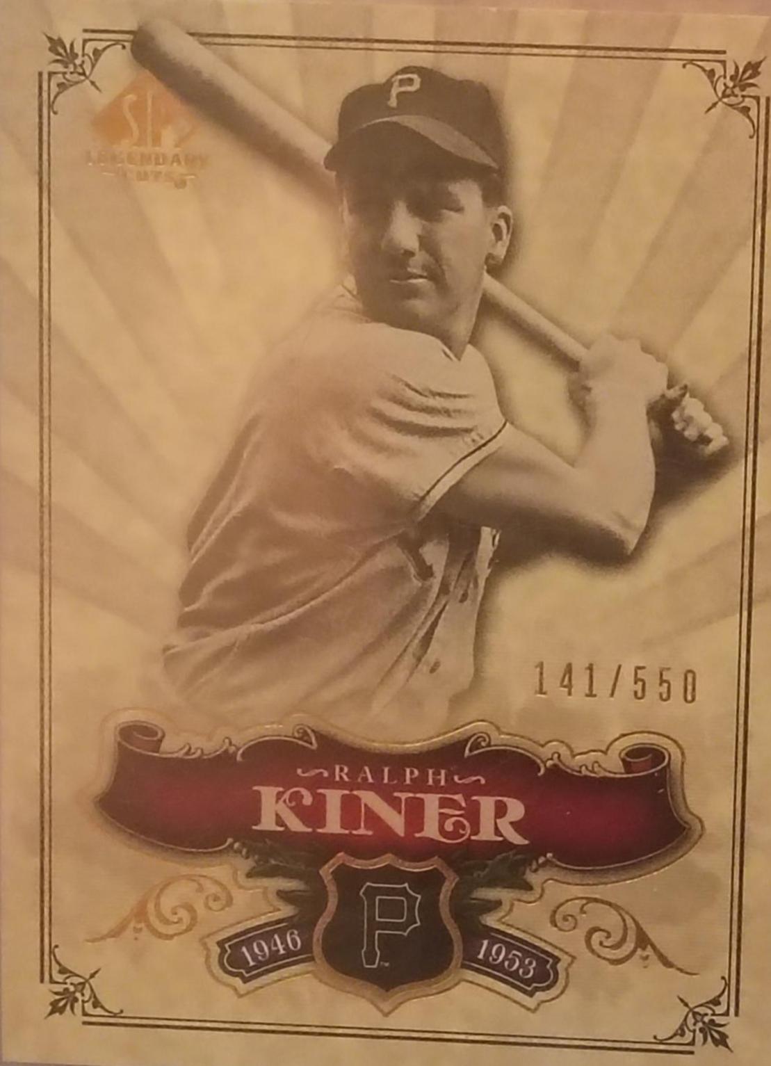 Ralph Kiner #168 2006 Sp Legendary Cuts Baseball