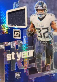 Tyjae Spears First Year Fresh Rookie Patch