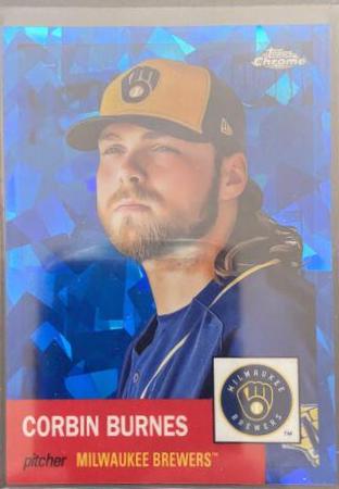 Corbin Burnes [Blue Atomic Refractor] #456