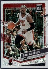 Bam Adebayo [White Sparkle] #13 Prices | 2023 Panini Donruss Optic