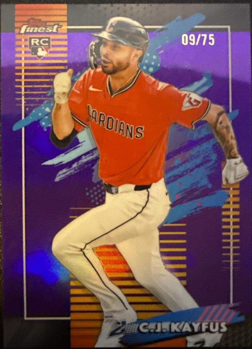 C.J. Kayfus #141 2026 Topps Finest Baseball