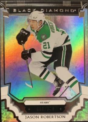 Jason Robertson #BDB-JR 2023 Upper Deck Black Diamond Hockey