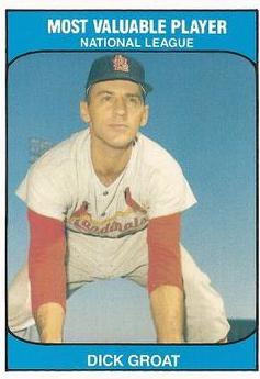 Dick Groat Baseball Cards 1985 TCMA Most Valuable Player