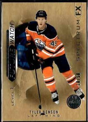Tyler Benson #S-56 2020-21 SP Authentic Hockey Spectrum FX