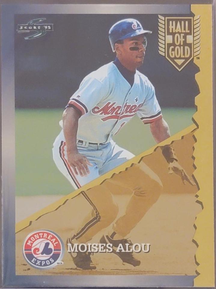 Moises Alou #12 1995 Score Hall Of Gold Baseball