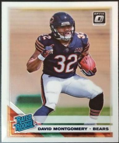 David Montgomery #161 2019 Donruss Optic Football